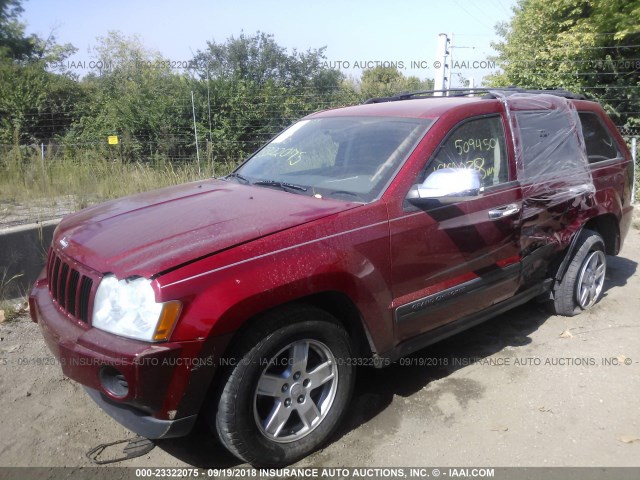 1J4GR48K85C509450 - 2005 JEEP GRAND CHEROKEE LAREDO/COLUMBIA/FREEDOM 红色 照片 2