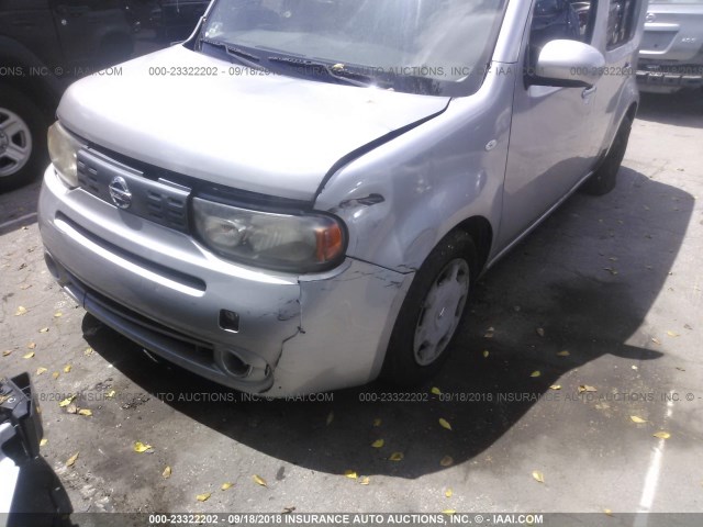 JN8AZ2KR3AT169791 - 2010 NISSAN CUBE S/SL/KROM SILVER photo 6