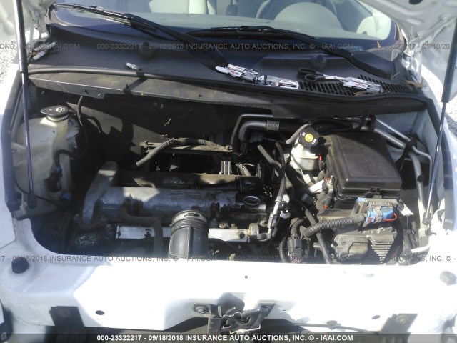 3GNDA13D07S623258 - 2007 CHEVROLET HHR LS WHITE photo 10