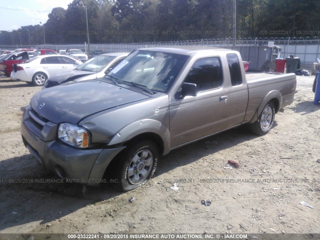 1N6DD26T33C440202 - 2003 NISSAN FRONTIER KING CAB XE BROWN photo 2