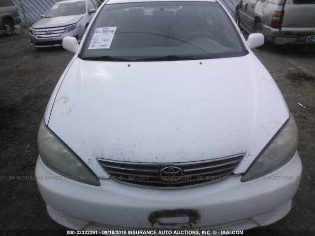 4T1BE32K05U401506 - 2005 TOYOTA CAMRY LE/XLE/SE Ақ фото 6