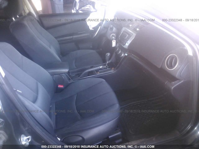 1YVHZ8DH0C5M37067 - 2012 MAZDA 6 I GRAY photo 5