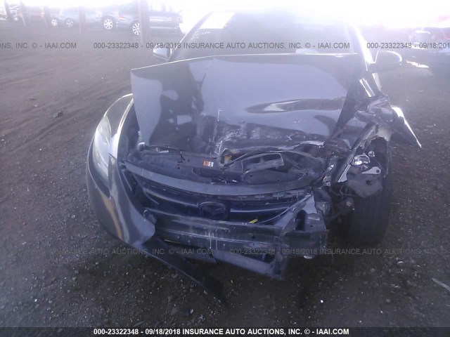 1YVHZ8DH0C5M37067 - 2012 MAZDA 6 I GRAY photo 6