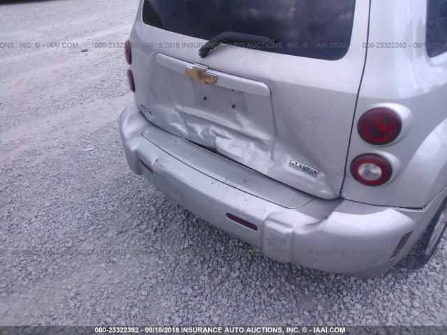 3GNBAAFW4BS611885 - 2011 CHEVROLET HHR LS SILVER photo 6