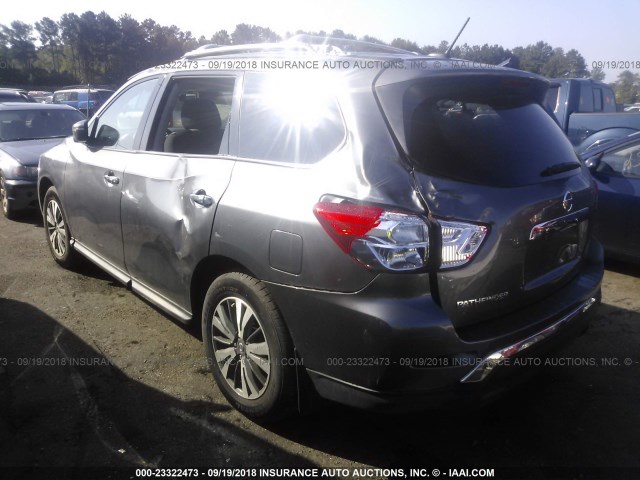 5N1DR2MN1HC912246 - 2017 NISSAN PATHFINDER S/SV/SL/PLATINUM GRAY photo 6