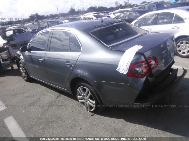 3VWEF71K37M193262 - 2007 VOLKSWAGEN JETTA WOLFSBURG 灰色 照片 3