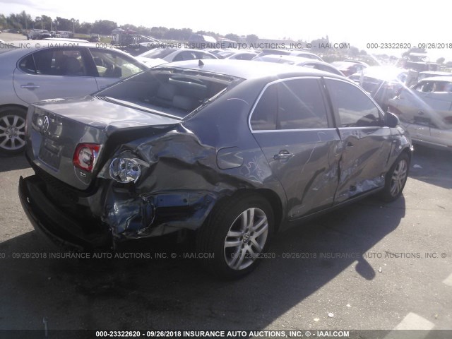 3VWEF71K37M193262 - 2007 VOLKSWAGEN JETTA WOLFSBURG 灰色 照片 4