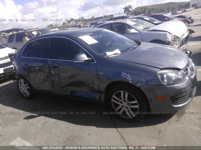 3VWEF71K37M193262 - 2007 VOLKSWAGEN JETTA WOLFSBURG 灰色 照片 6