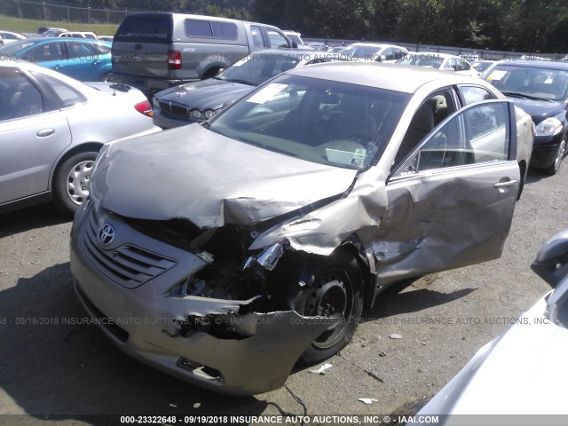 4T1BE46K17U001845 - 2007 TOYOTA CAMRY NEW GENERAT CE/LE/XLE/SE BLACK photo 2