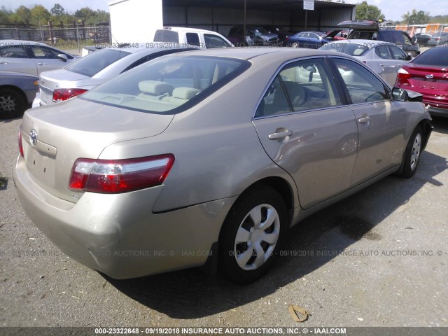 4T1BE46K17U001845 - 2007 TOYOTA CAMRY NEW GENERAT CE/LE/XLE/SE BLACK photo 4