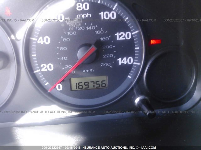 1HGEM21114L062512 - 2004 HONDA CIVIC DX VP RED photo 7