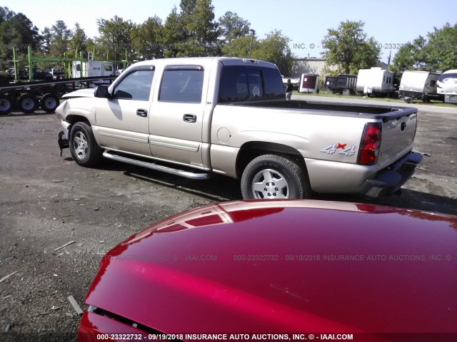 2GCEK13Z771112065 - 2007 CHEVROLET SILVERADO K1500 CLASSIC CREW CAB GOLD photo 3