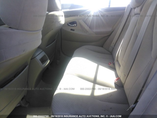 4T1BE46K59U884299 - 2009 TOYOTA CAMRY SE/LE/XLE 绿色 照片 8