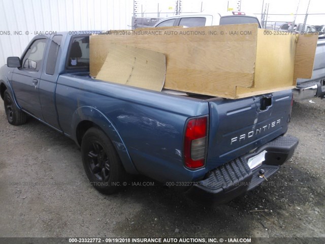 1N6DD26SX2C327000 - 2002 NISSAN FRONTIER KING CAB XE BLUE photo 6