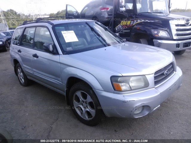 JF1SG65613H744786 - 2003 SUBARU FORESTER 2.5XS SILVER photo 1