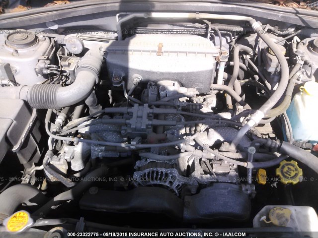 JF1SG65613H744786 - 2003 SUBARU FORESTER 2.5XS Серебристый фото 10