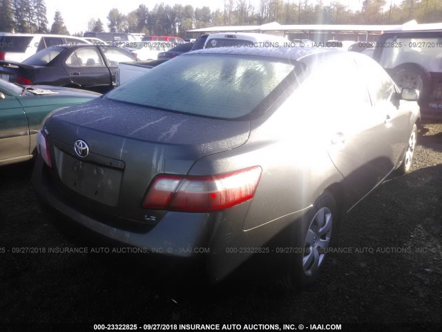 4T1BE46K07U632408 - 2007 TOYOTA CAMRY NEW GENERAT CE/LE/XLE/SE GRAY photo 4