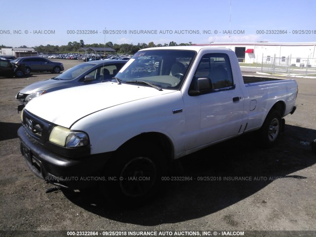 4F4YR12D93TM06075 - 2003 MAZDA B2300 WHITE photo 2