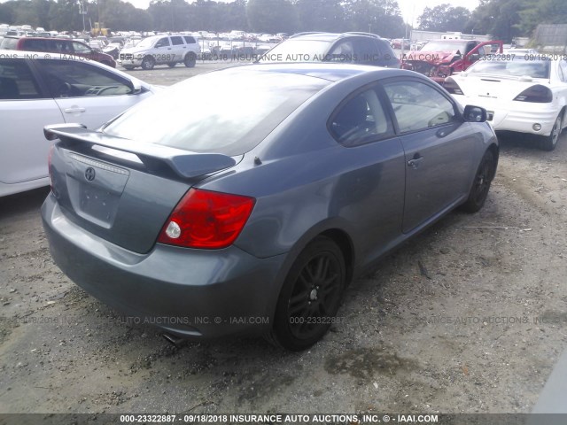JTKDE167470175142 - 2007 TOYOTA SCION TC 灰色 照片 4