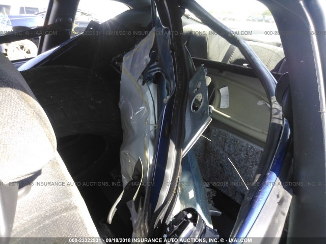 2G1WJ15K169304842 - 2006 CHEVROLET MONTE CARLO LS BLUE photo 8