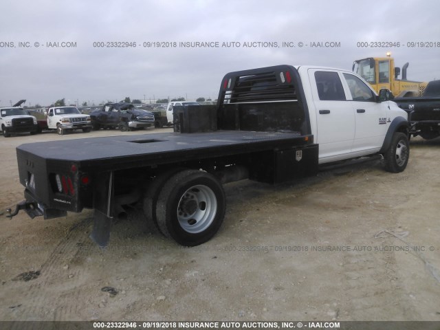 3C7WRNFLXEG163503 - 2014 RAM 5500 WHITE photo 4