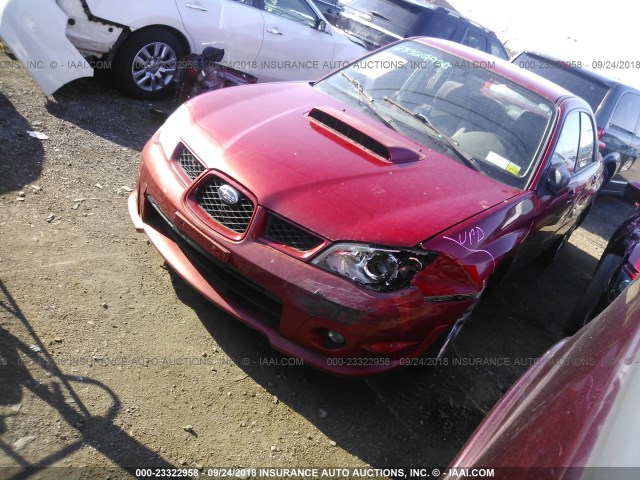 JF1GD75677G521619 - 2007 SUBARU IMPREZA WRX TR RED photo 2