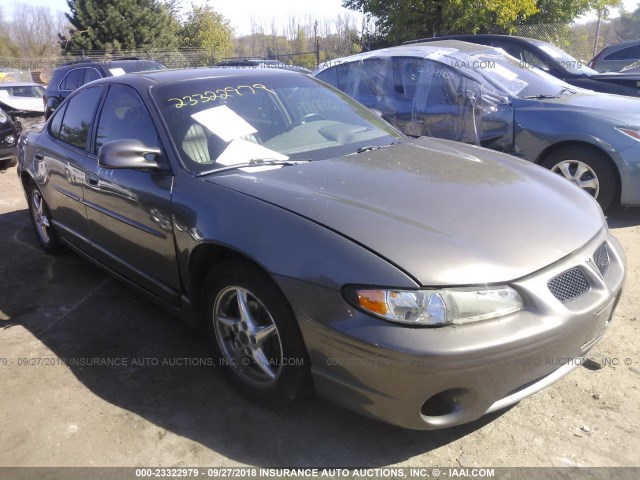 1G2WR5214YF126216 - 2000 PONTIAC GRAND PRIX GTP Qəhvəyi foto 1