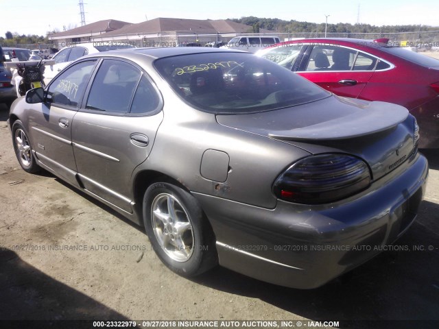 1G2WR5214YF126216 - 2000 PONTIAC GRAND PRIX GTP BROWN photo 3