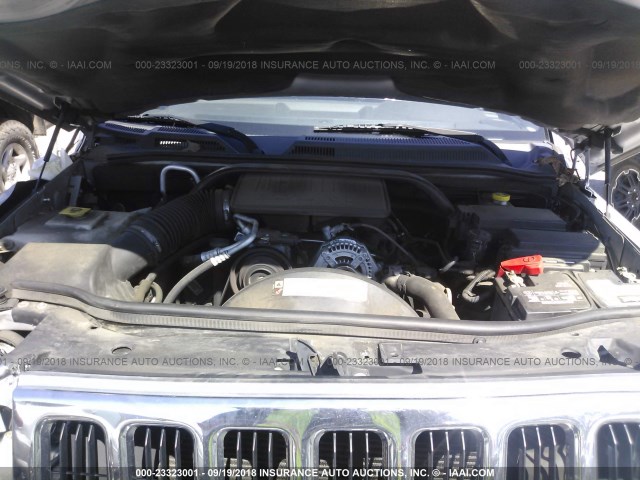 1J4RH4GK7AC162183 - 2010 JEEP COMMANDER SPORT ვერცხლისფერი ფოტო 10