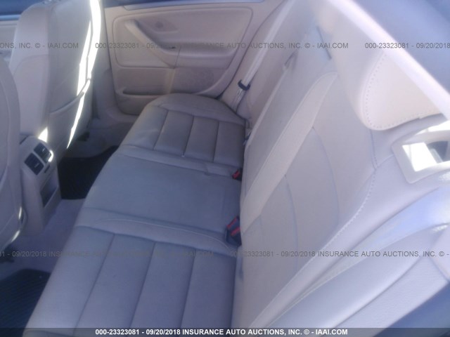 3VWEF71K67M188413 - 2007 VOLKSWAGEN JETTA WOLFSBURG 黑色 照片 8