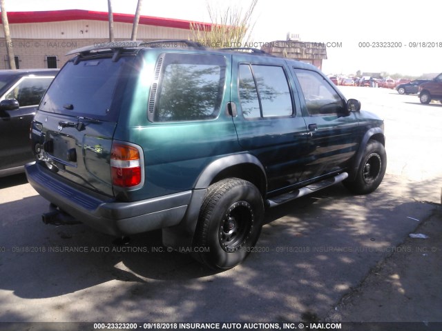 JN8AR05Y8VW188641 - 1997 NISSAN PATHFINDER LE/SE/XE GREEN photo 4