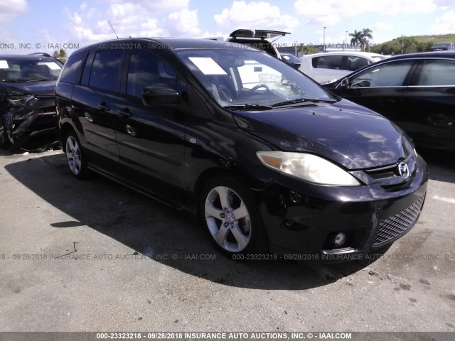 JM1CR293870151934 - 2007 MAZDA 5 BLACK photo 1