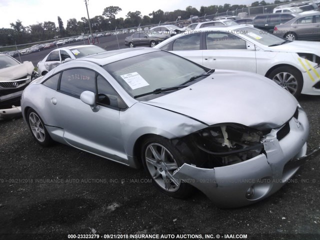 4A3AK34T86E003354 - 2006 MITSUBISHI ECLIPSE GT SILVER photo 1