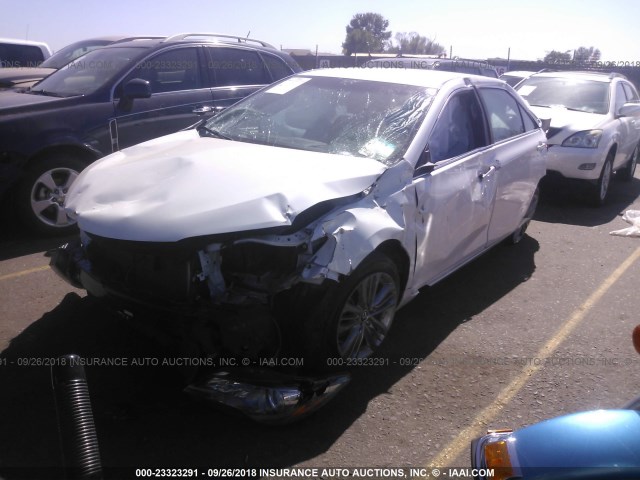4T1BF1FK9FU048485 - 2015 TOYOTA CAMRY LE/XLE/SE/XSE 白色 照片 2