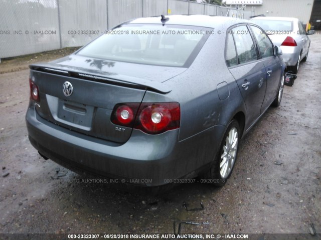 3VWRJ71K68M158359 - 2008 VOLKSWAGEN JETTA WOLFSBURG 灰色 照片 4