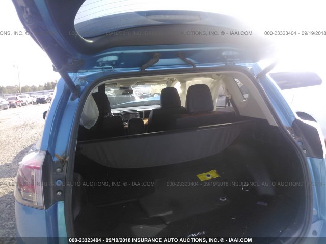 JTMDJREV6GD000790 - 2016 TOYOTA RAV4 HV LIMITED BLUE photo 8