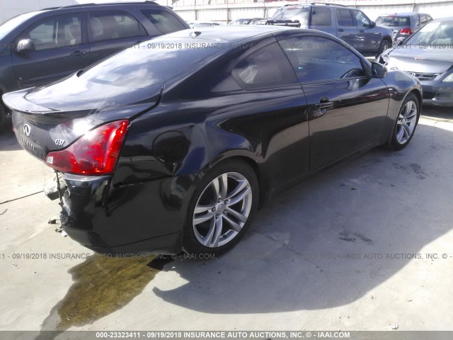 JNKCV64E18M127513 - 2008 INFINITI G37 JOURNEY/SPORT BLACK photo 4