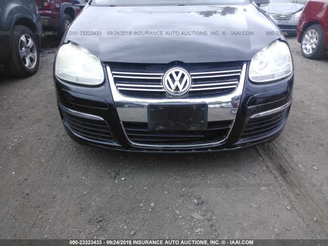 3VWRG71K86M846813 - 2006 VOLKSWAGEN JETTA 2.5 BLACK photo 6