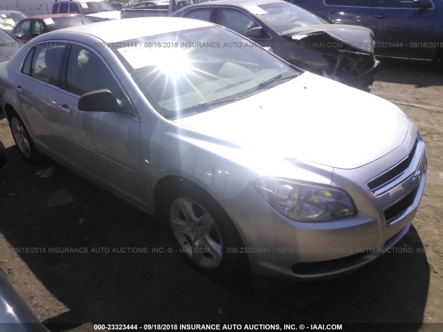 1G1ZB5E13BF123610 - 2011 CHEVROLET MALIBU LS Gümüş foto 1