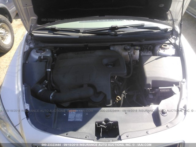1G1ZB5E13BF123610 - 2011 CHEVROLET MALIBU LS Gümüş foto 10