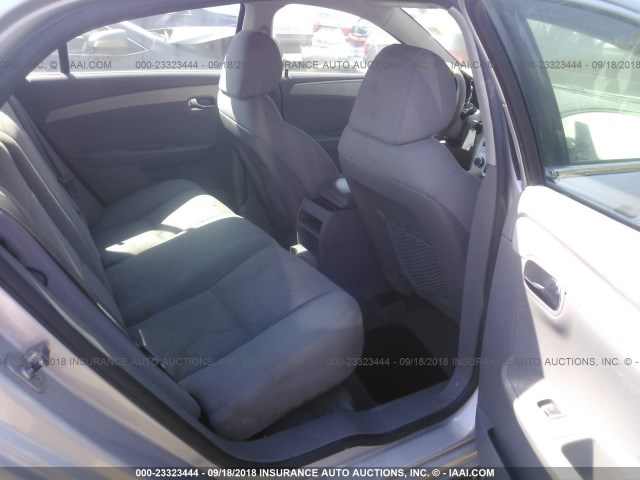 1G1ZB5E13BF123610 - 2011 CHEVROLET MALIBU LS Gümüş foto 8