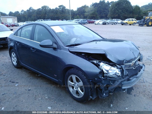 1G1PC5SB7D7234904 - 2013 CHEVROLET CRUZE LT GRAY photo 1