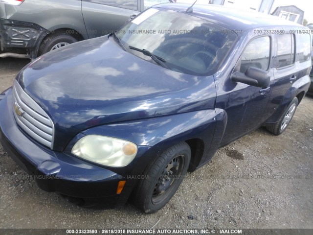 3GNCA13B39S625566 - 2009 CHEVROLET HHR LS BLUE photo 2
