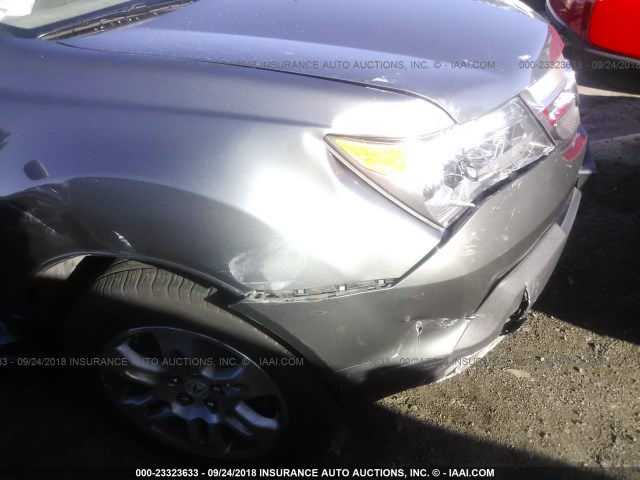 2HNYD28398H503030 - 2008 ACURA MDX TECHNOLOGY GRAY photo 6