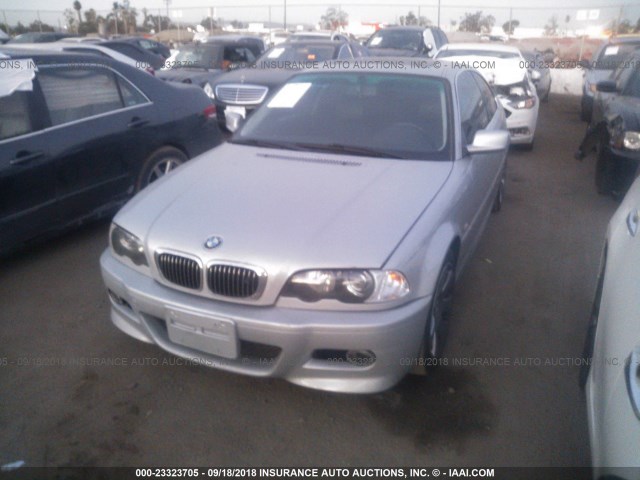 WBABM3349YJN65217 - 2000 BMW 323 CI SILVER photo 2