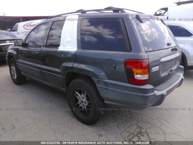 1J4GX48S94C117890 - 2004 JEEP GRAND CHEROKEE LAREDO/COLUMBIA/FREEDOM 灰色 照片 3