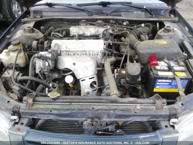 4T1BG22K0VU075906 - 1997 TOYOTA CAMRY CE/LE/XLE 绿色 照片 10