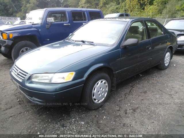 4T1BG22K0VU075906 - 1997 TOYOTA CAMRY CE/LE/XLE 绿色 照片 2