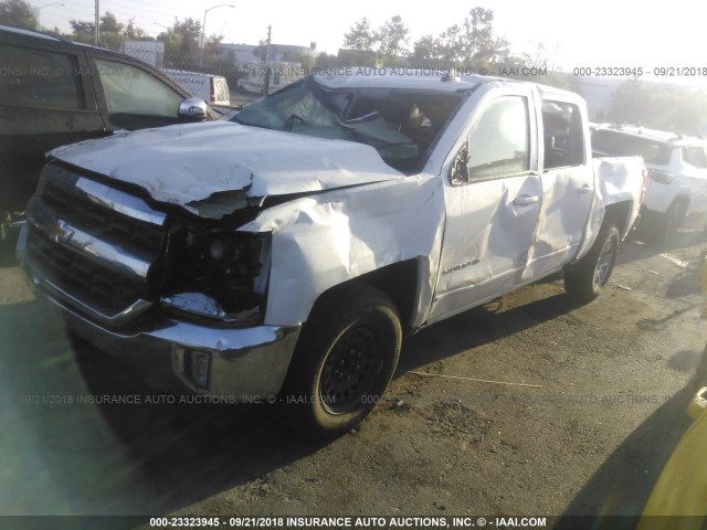 3GCPCREC8GG270158 - 2016 CHEVROLET SILVERADO C1500 LT WHITE photo 2