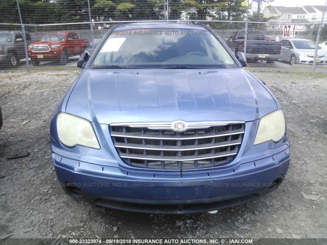 2A8GM68X97R335421 - 2007 CHRYSLER PACIFICA TOURING BLUE photo 6